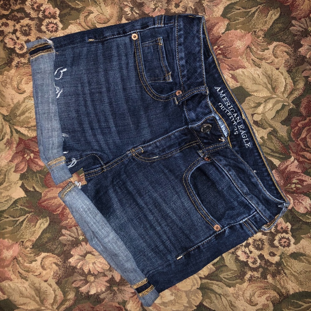 American eagle cut off jean shorts